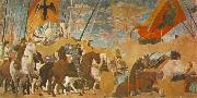 Piero della Francesca Battle between Constantine and Maxentius France oil painting artist